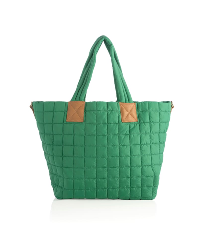 Front of a size None Ezra Tote in Green by Shiraleah. | dia_product_style_image_id:242896